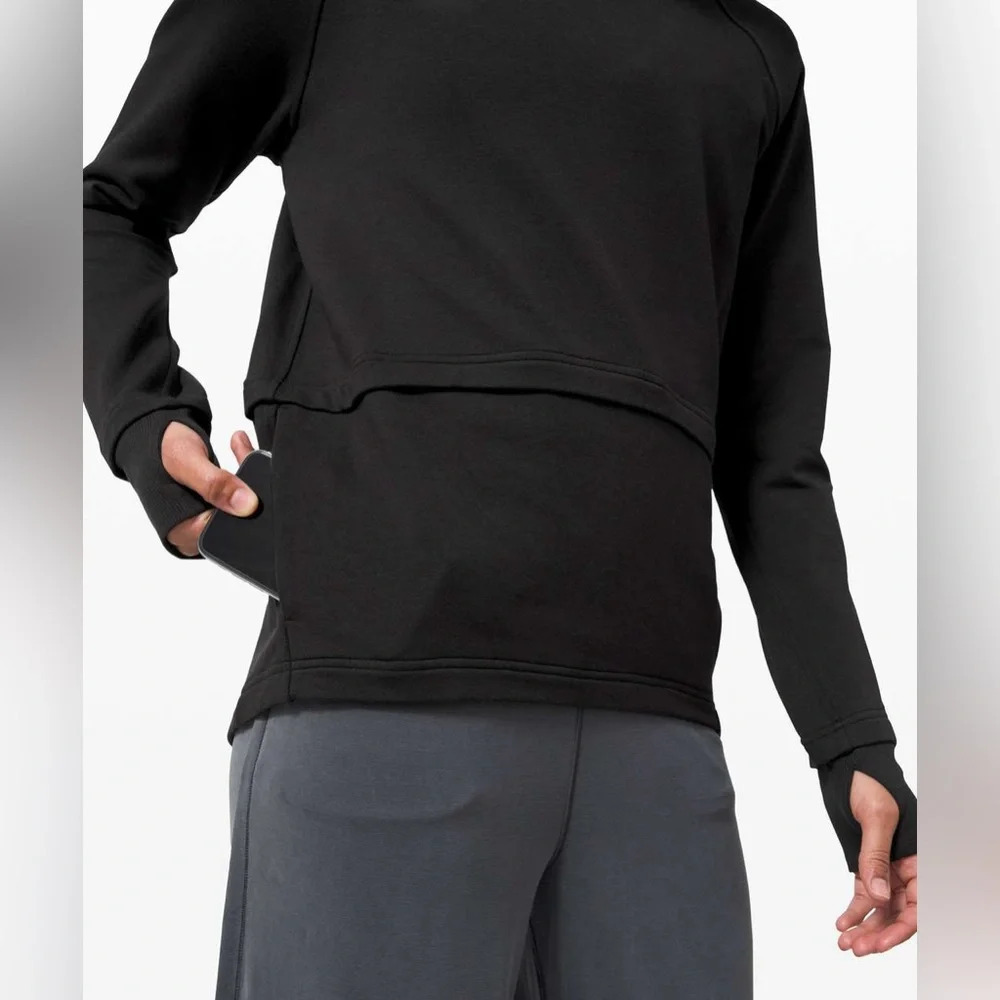 Lululemon Find Your Unwind Pullover in Black Size 8 W3CVOS - Picture 4 of 10